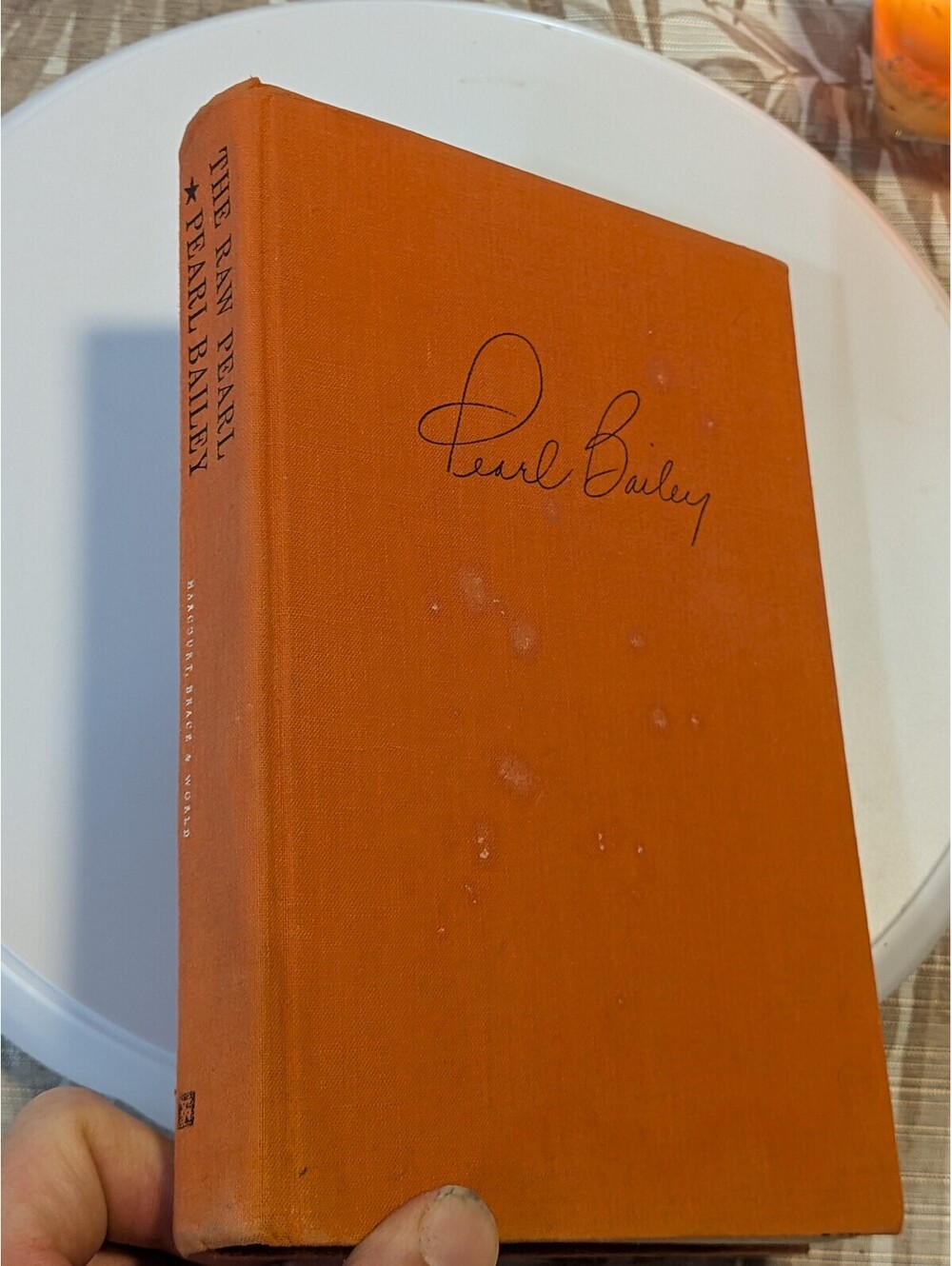 The Raw Pearl by Pearl Bailey hardcover book